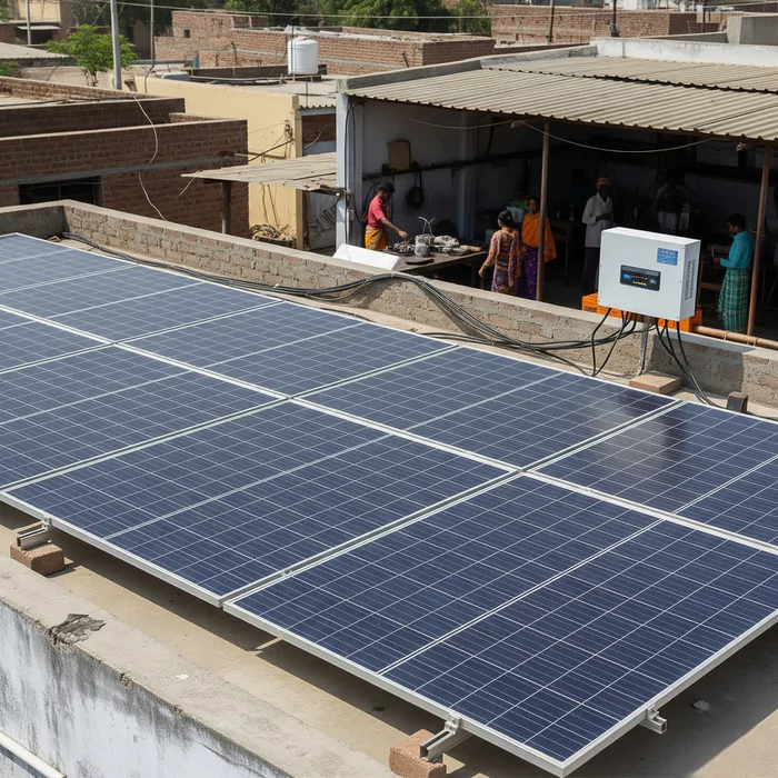 sukarm solar epc compan r4n eui (1) "SuKarM" is a leading Solar Power System Installation Company, specializing in roof-top grid-connected photovoltaic (PV) solar panel installations. Founded in 2018, SuKarM has rapidly grown from consulting to becoming a comprehensive EPC (Engineering, Procurement, and Construction) provider with five years of dedicated experience in the solar industry. With a strong track record of over 150 completed projects and more than 1.5 megawatts of total installation experience, SuKarM offers top-quality solar solutions for residential, commercial, and industrial sites. The company is known for its commitment to delivering high-quality installations at reasonable prices, backed by excellent customer service.