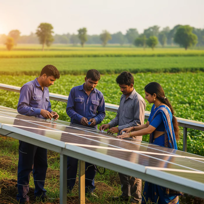 sukarm solar epc compan r4n eui (1) "SuKarM" is a leading Solar Power System Installation Company, specializing in roof-top grid-connected photovoltaic (PV) solar panel installations. Founded in 2018, SuKarM has rapidly grown from consulting to becoming a comprehensive EPC (Engineering, Procurement, and Construction) provider with five years of dedicated experience in the solar industry. With a strong track record of over 150 completed projects and more than 1.5 megawatts of total installation experience, SuKarM offers top-quality solar solutions for residential, commercial, and industrial sites. The company is known for its commitment to delivering high-quality installations at reasonable prices, backed by excellent customer service.